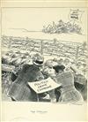 McCUTCHEON, JOHN TINNEY. Group of 4 political cartoons.